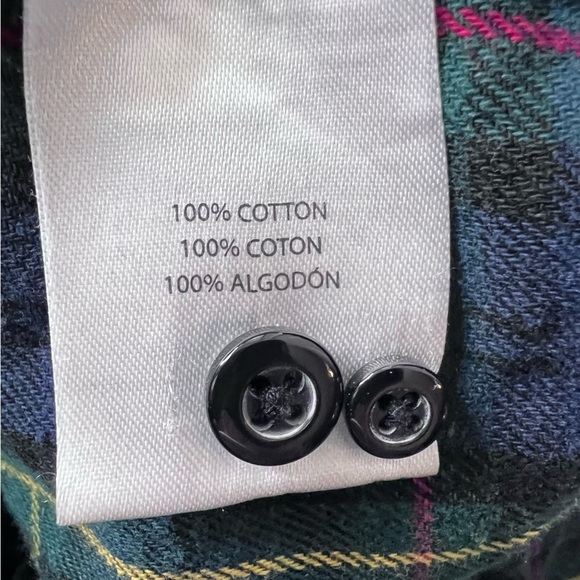 Crooks & Castles Plaid Button Down Shirt Size Medium - Picture 11 of 13